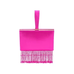 Small Square Satin Clutch