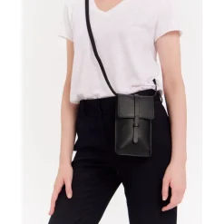 Smartphone-Tasche Léonore schwarz