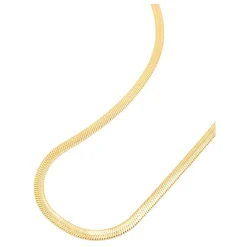 Snake Chain Necklace in Gold
