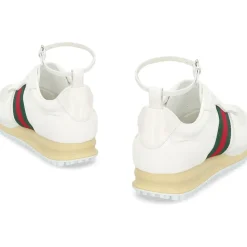 Sneakers aus Wildleder mit Verstellbarem Knöchelriemen