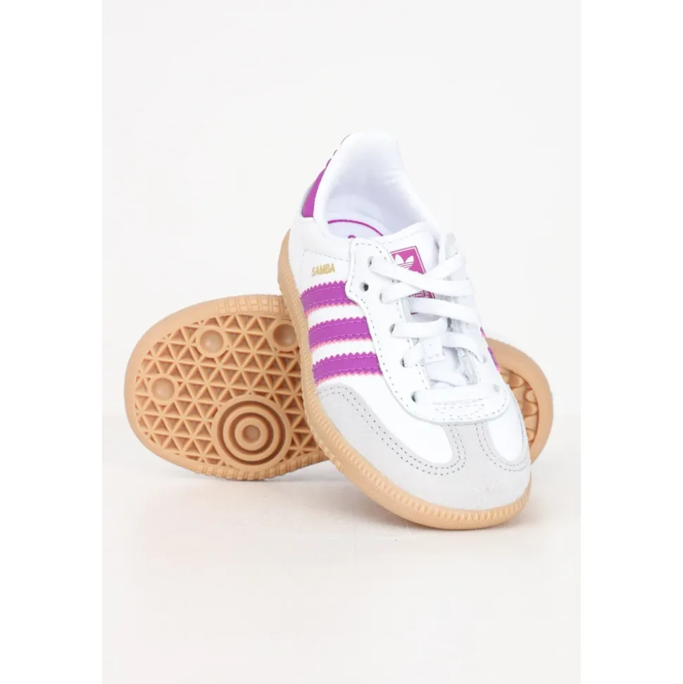 Sneakers Samba Og Weiß Fuchsia Baby