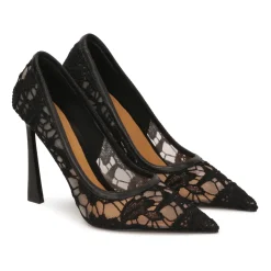 Spitze Abendschuhe