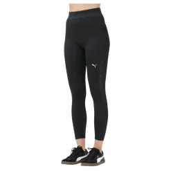 Sportliche Lace Hw 7/8 Leggings Schwarz