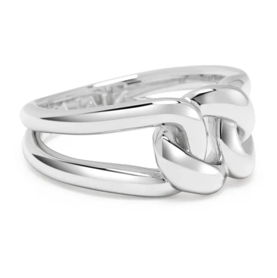 Sterling Silber Knotenring