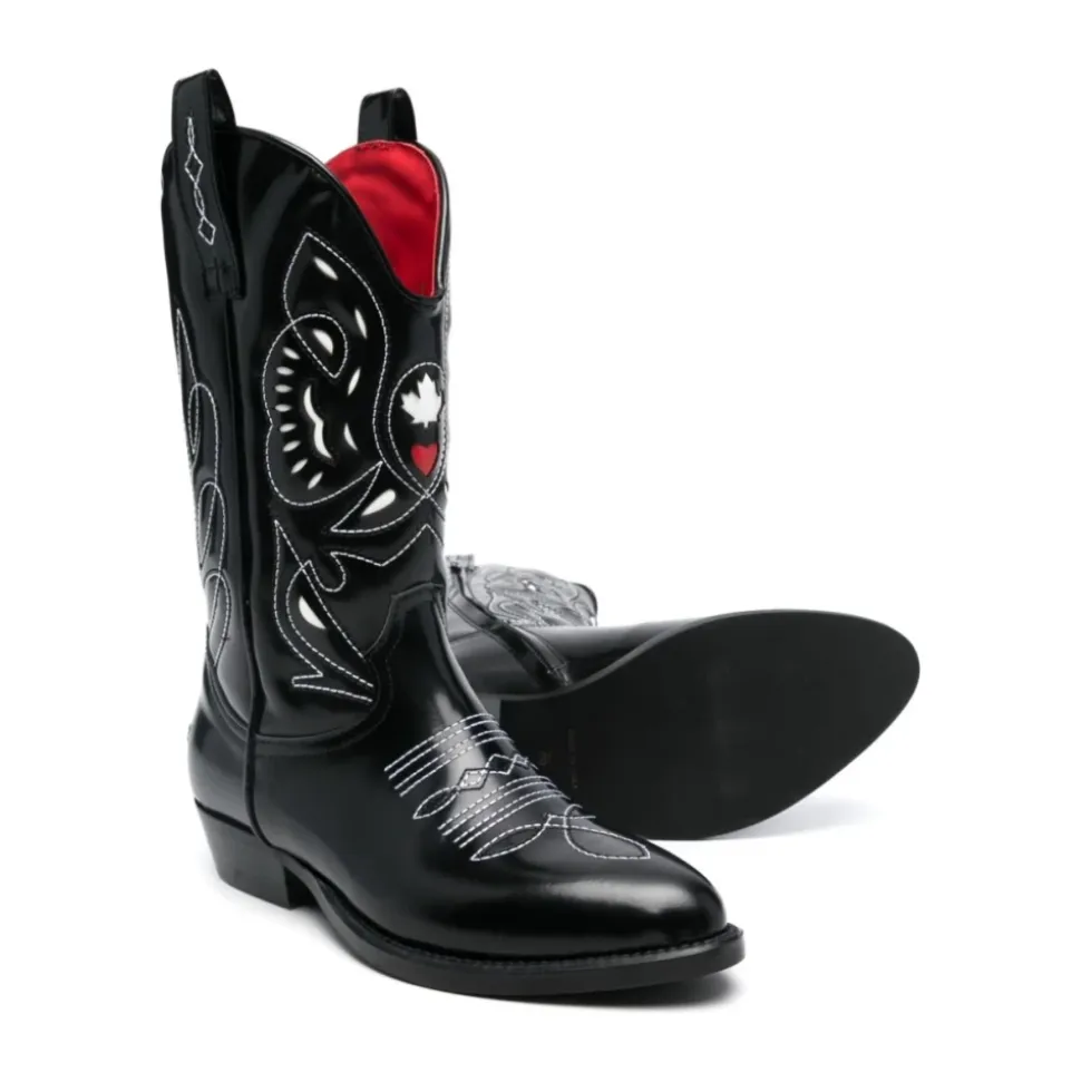 Stiefel aus Leder