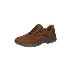 Stiefelette mit Schnürung vorne und seitlichem Reißverschluss