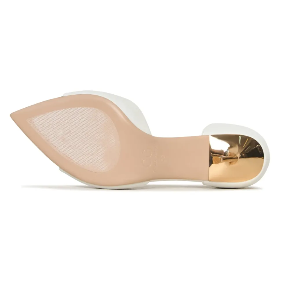 Stiletto High Heeled Sandals Malena - White