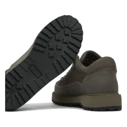 Stilvolle Graue Leder Stiefeletten