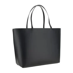Stilvolle Kalbslederhandtasche mit Reißverschlusstasche