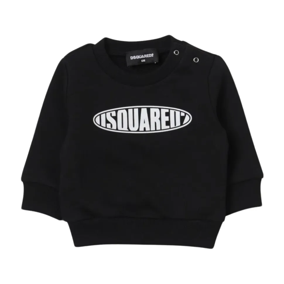 Stilvoller Schwarzer Baby-Pullover