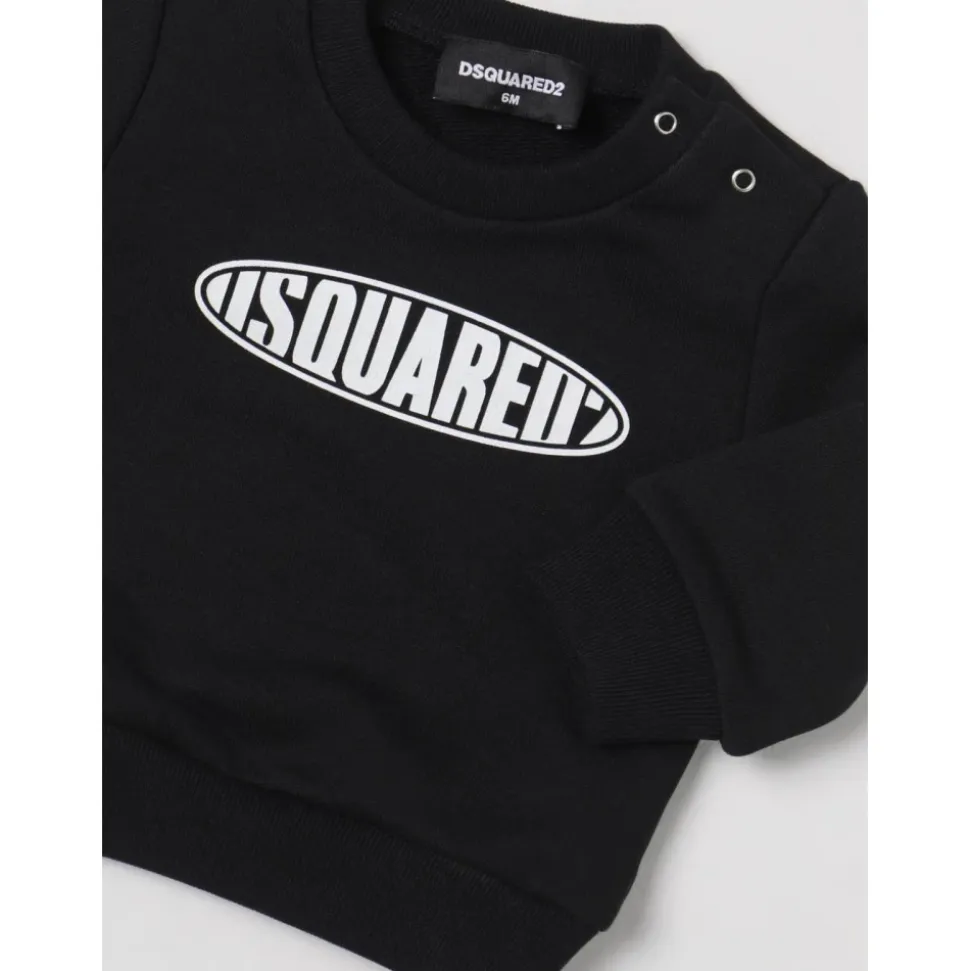 Stilvoller Schwarzer Baby-Pullover