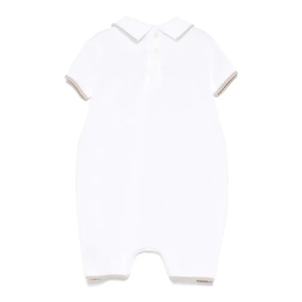 Stilvolles Bianco Corda Kleid