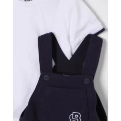 Stilvolles Navy Romper-Set