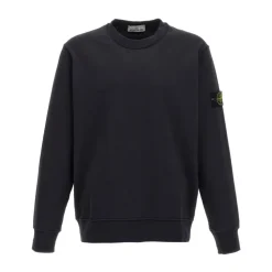 Stone Island Sweaters Schwarz