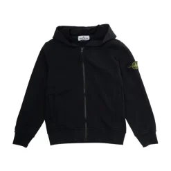 Stone Island Sweaters Schwarz