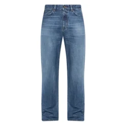 Straight-leg jeans