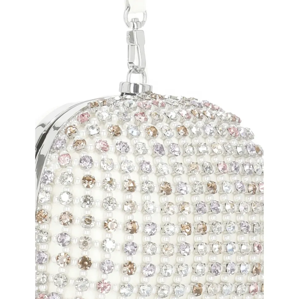 Strass Clutch Tasche mit Kettenriemen