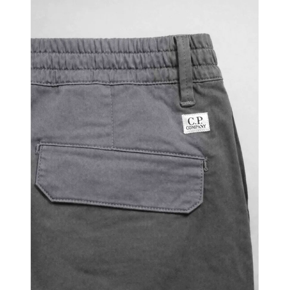 Stretch Sateen Regular Cargo Pants