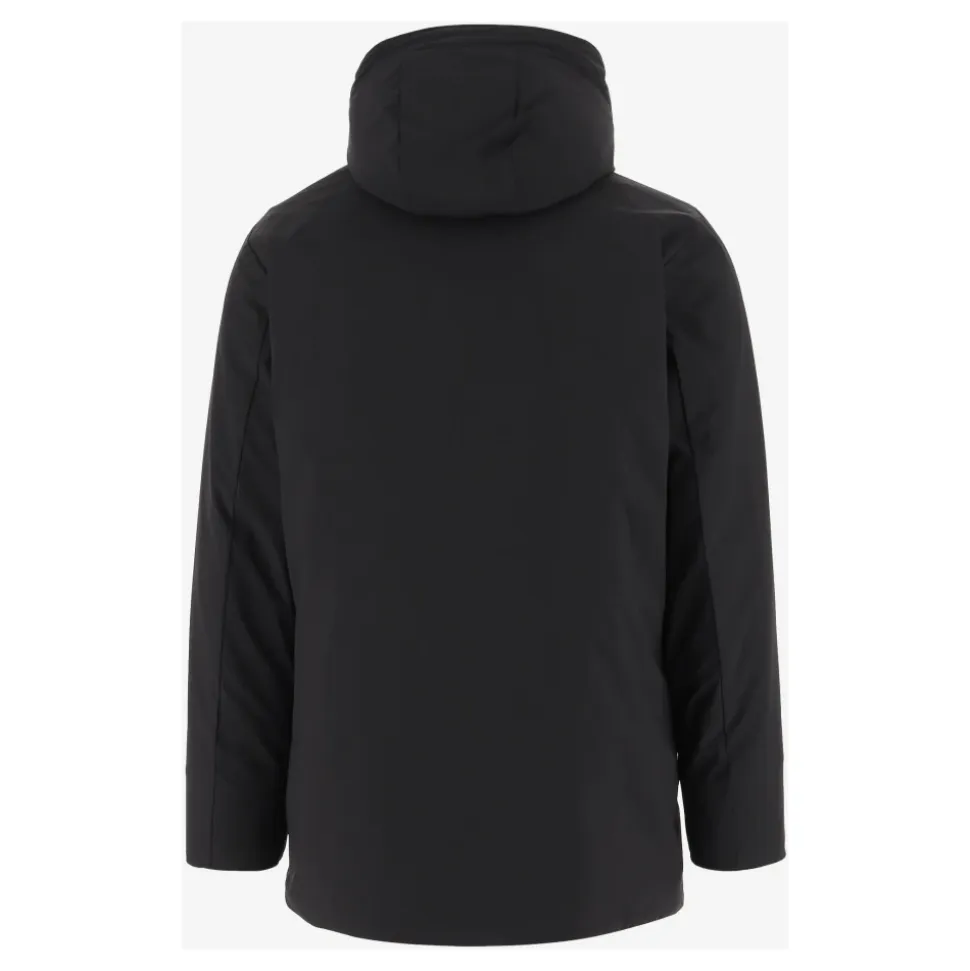Stretch-Nylon-Kapuzenparka