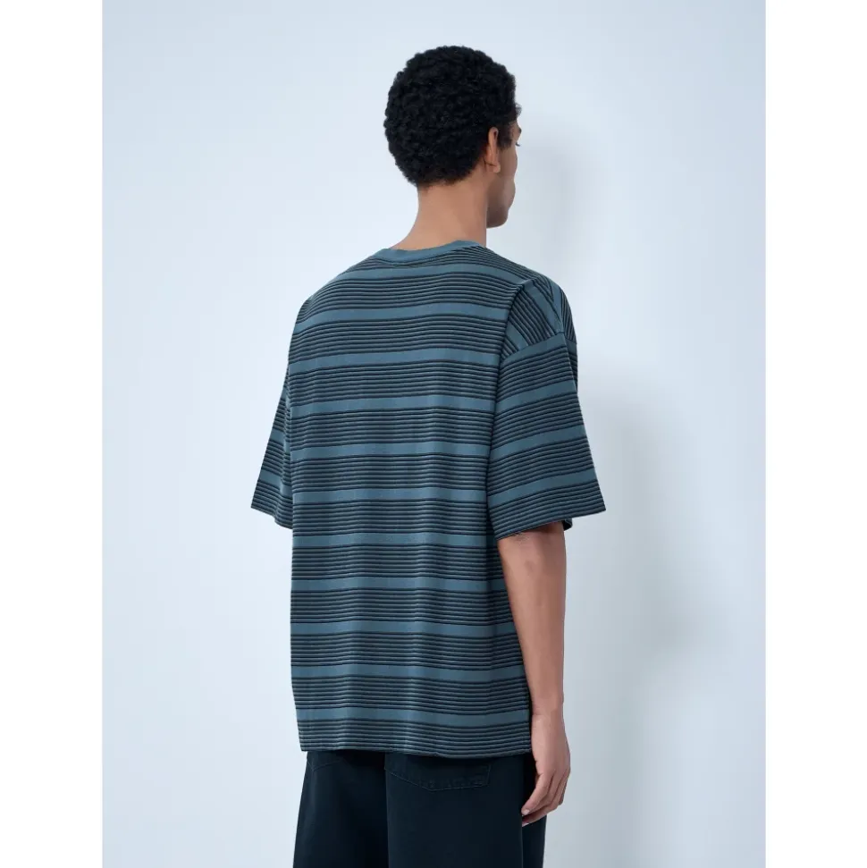 Striped Cotton Jersey T-Shirt