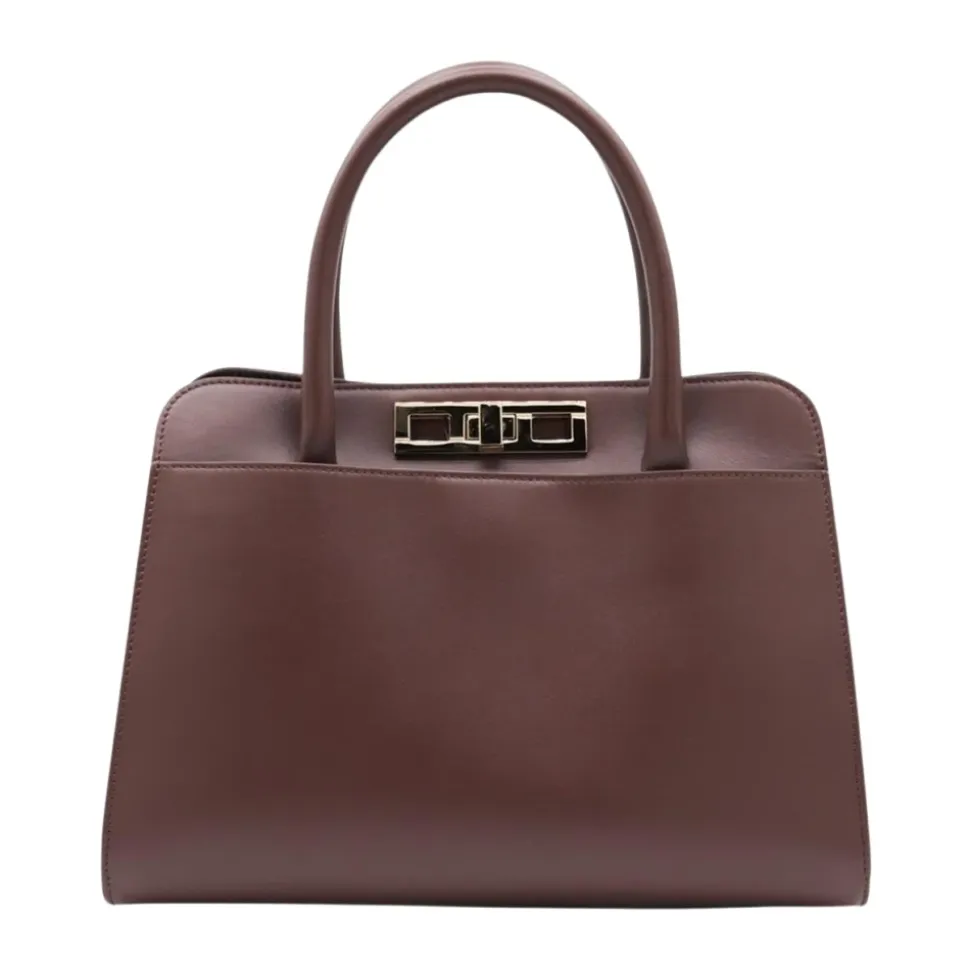 Structured Top Handle Bag