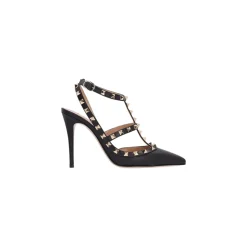 Studded Knöchelriemen Pumpe