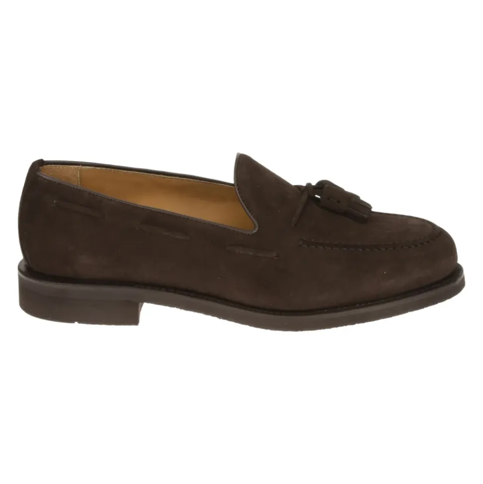 Suede Loafer mit Quaste