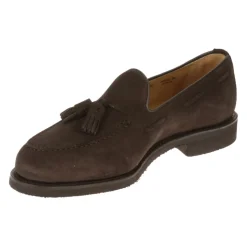 Suede Loafer mit Quaste