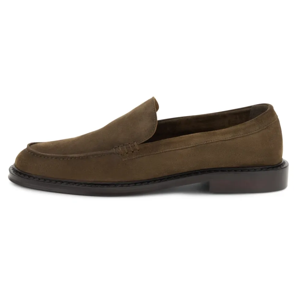 Suede Loafers