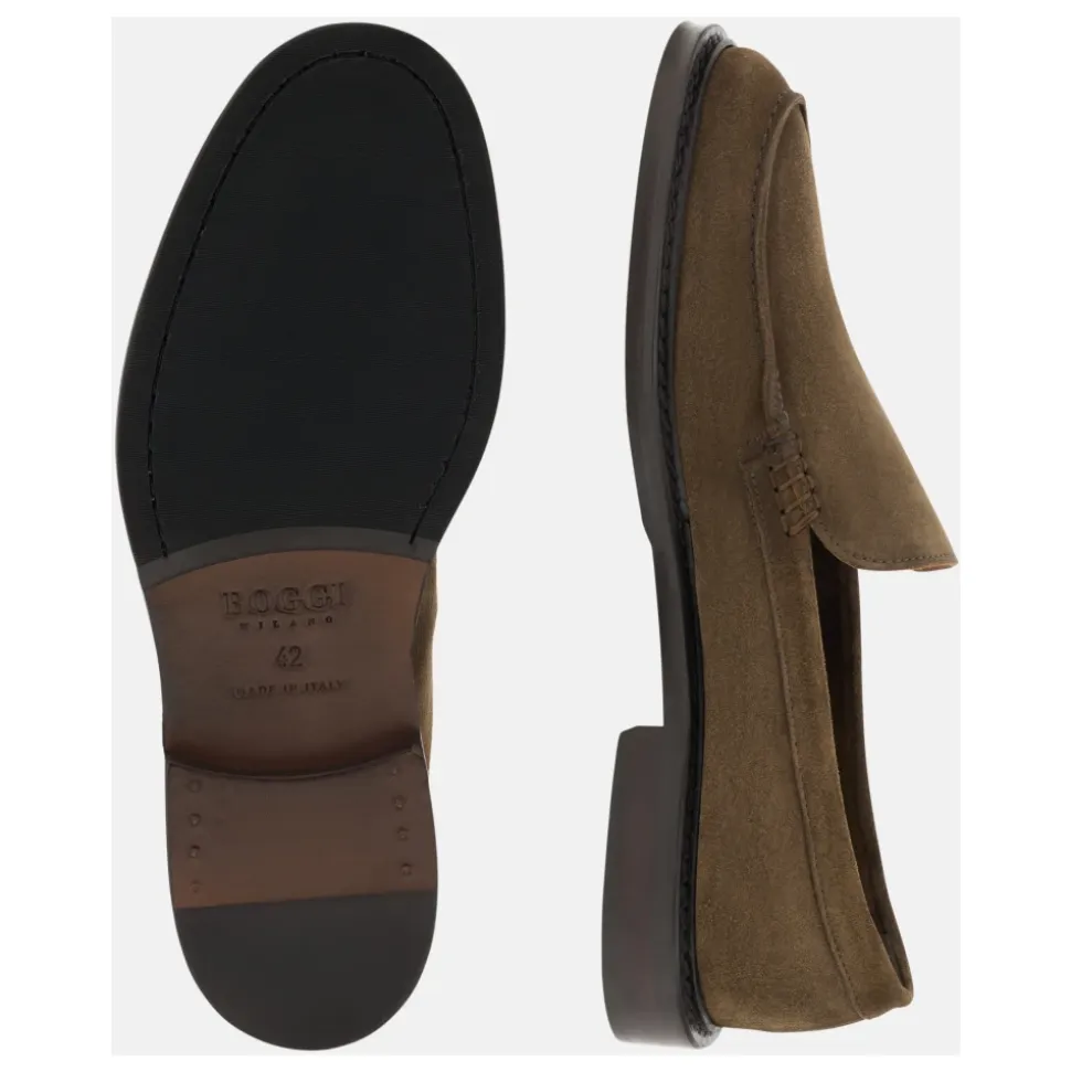 Suede Loafers