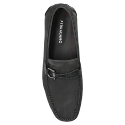 Suede loafers Front