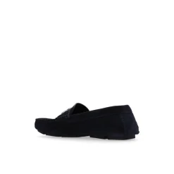 Suede Mokassins mit Logo