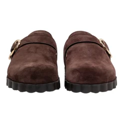 Suede Sabot