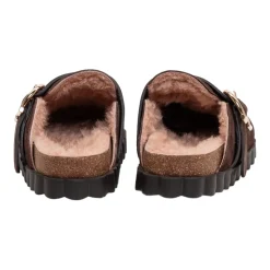 Suede Sabot
