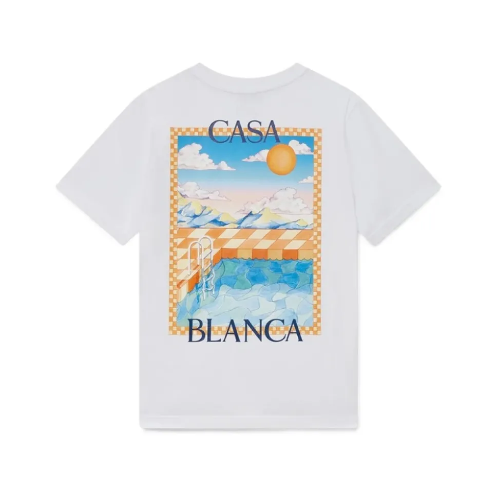 Surreal Pool Kurzarm-T-Shirt