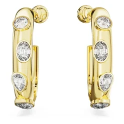 Swarovski Damen Creolen Weiß Gold Dextera 5663261