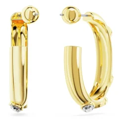 Swarovski Damen Creolen Weiß Gold Dextera 5663261