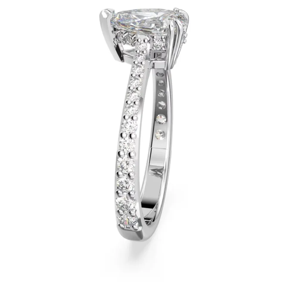 Swarovski Damen Ring Matrix Vittore Weiß
