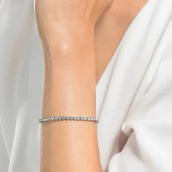 SWAROVSKI Damen Tennis Armband Weiß IMBER 1808960