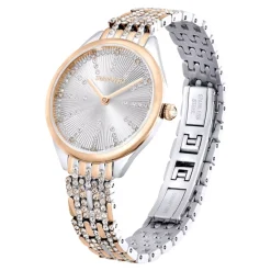 SWAROVSKI Damen Uhr 30 mm Schweizer Quarz Roséfarben ATTRACT 5649987