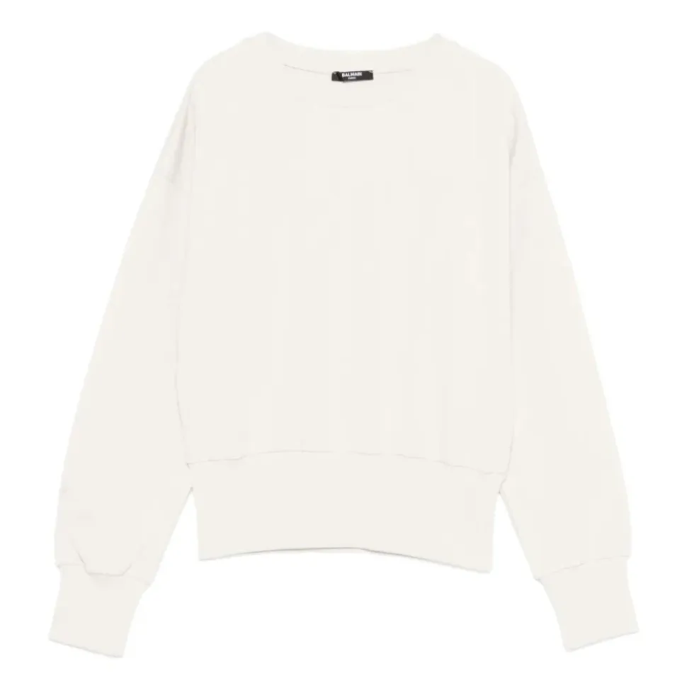 Sweater mit gesticktem Logo