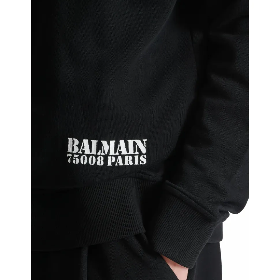 Sweatshirt mit Small Stamp-Print