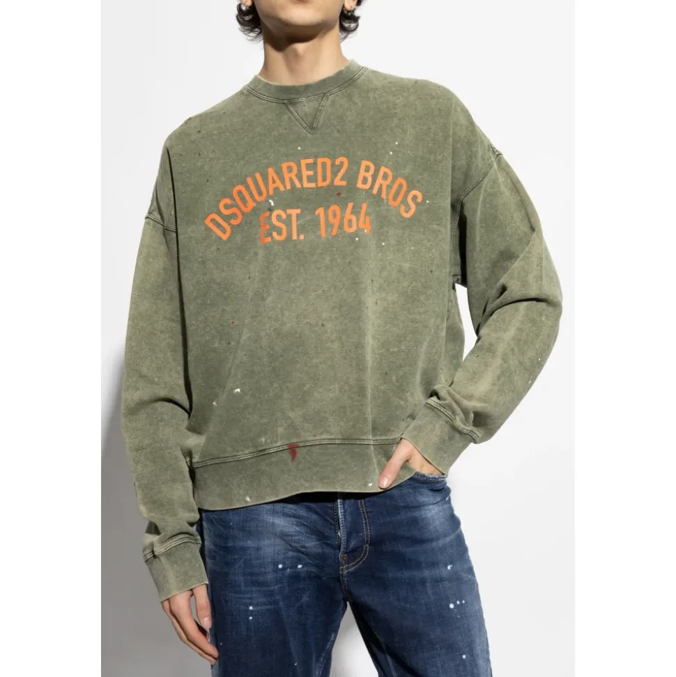 Sweatshirt mit Vintage-Effekt