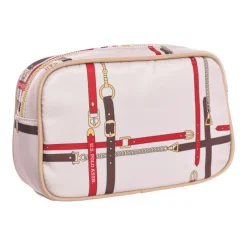 Synthetische Kulturtasche mit Reißverschluss