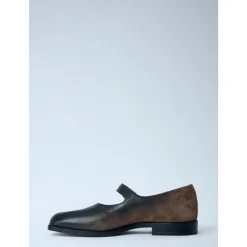 Tabi Mary Jane Leder Ballerinas