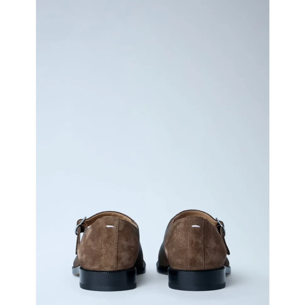 Tabi Mary Jane Leder Ballerinas
