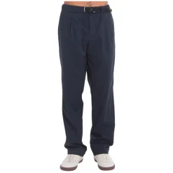 Tech Cotton Straight Pants