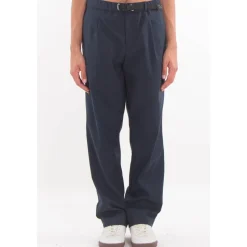 Tech Cotton Straight Pants