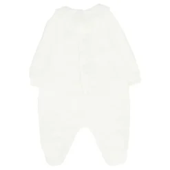 Teddy Bear Print Ivory Rompers