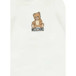 Teddy Bear Print Ivory Rompers